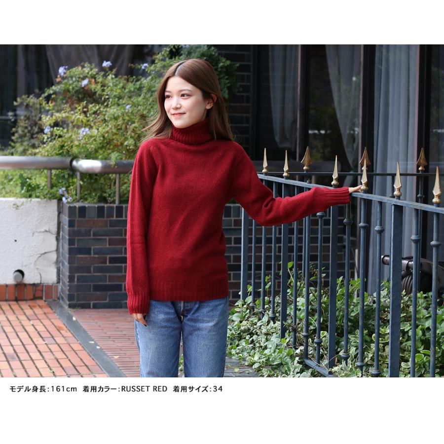 INVERALLAN（インバーアラン） ラムズウール100% タートルネック