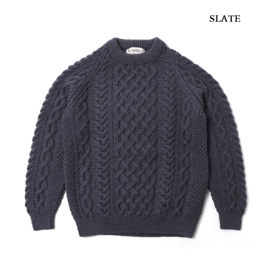 INVERALLAN（インバーアラン） 1A ハンドニット ウール クルーネック