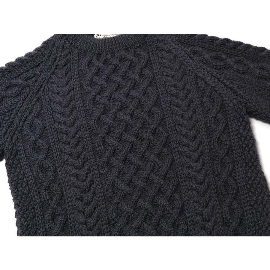 INVERALLAN（インバーアラン） 1A ハンドニット ウール クルーネック