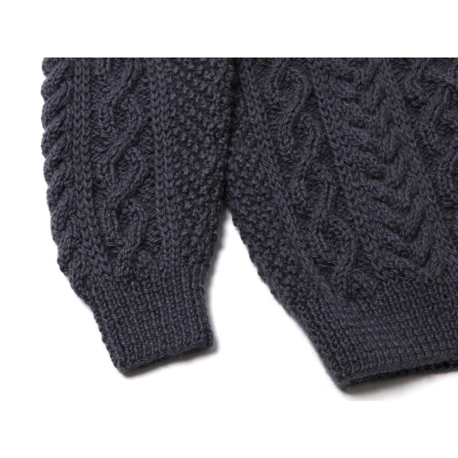 INVERALLAN（インバーアラン） 1A ハンドニット ウール クルーネック