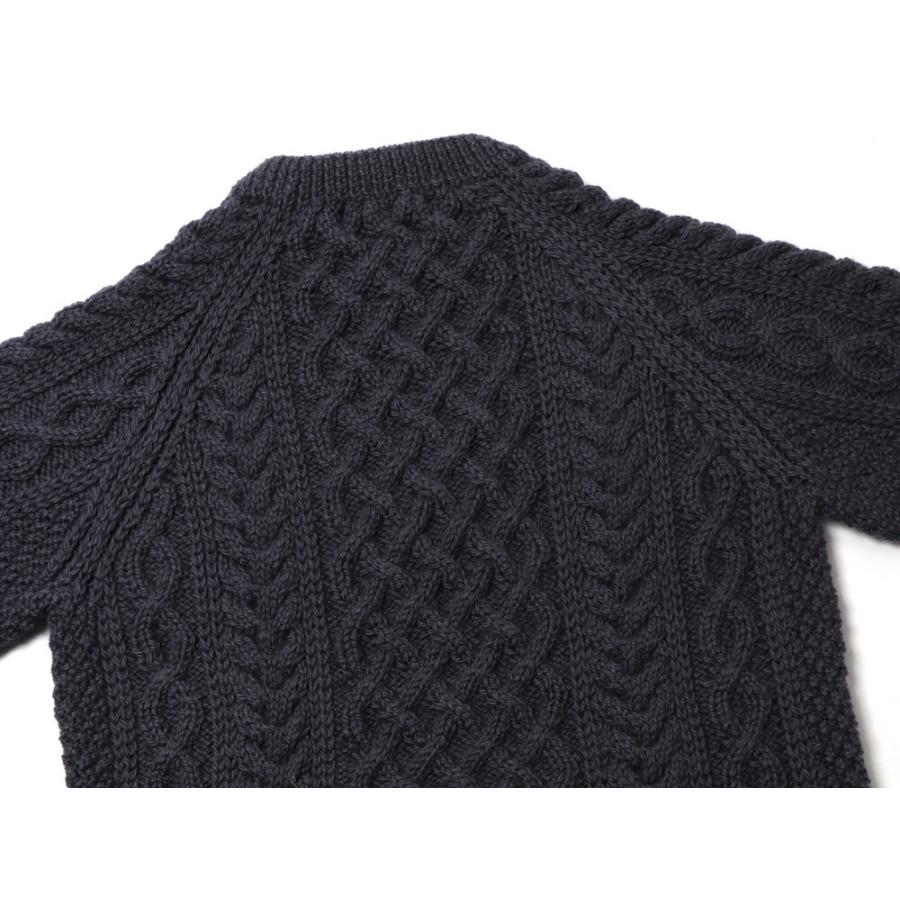 INVERALLAN（インバーアラン） 1A ハンドニット ウール クルーネック