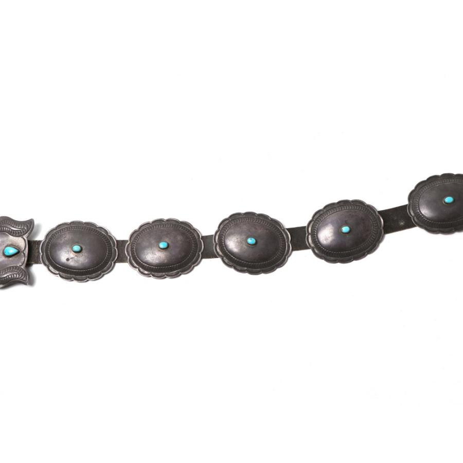 NAVAJO（ナバホ） 1940's NAVAJO VINTAGE CONCHO BELT ビンテージ
