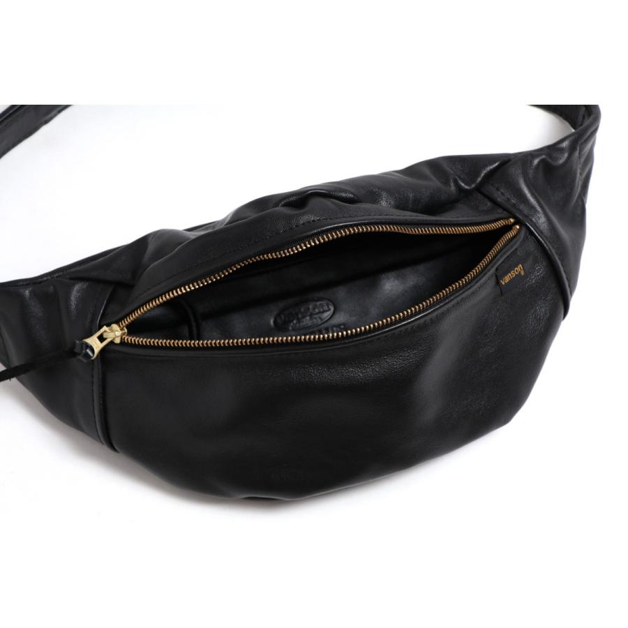 VANSON（バンソン） スムースレザー ファニーバッグ 本革 バック