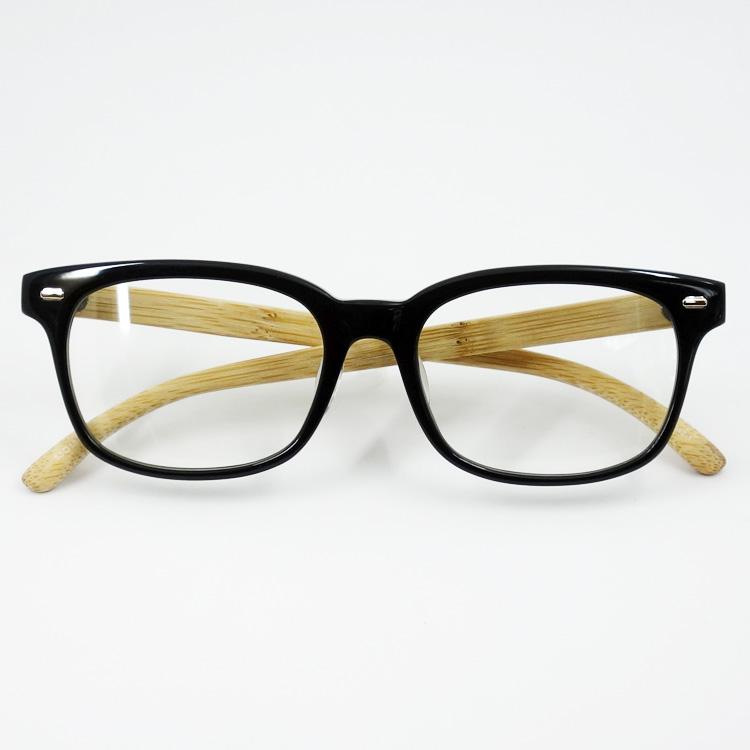 鯖江 眼鏡 フレーム 日本製 ハンドメイド ウェリントン バンブー 竹