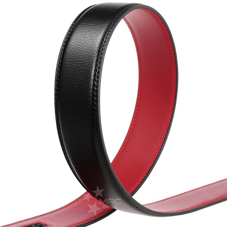 ベルト 交換用 穴なし 35mm 本革 メンズ ベルトのみ バックルなし