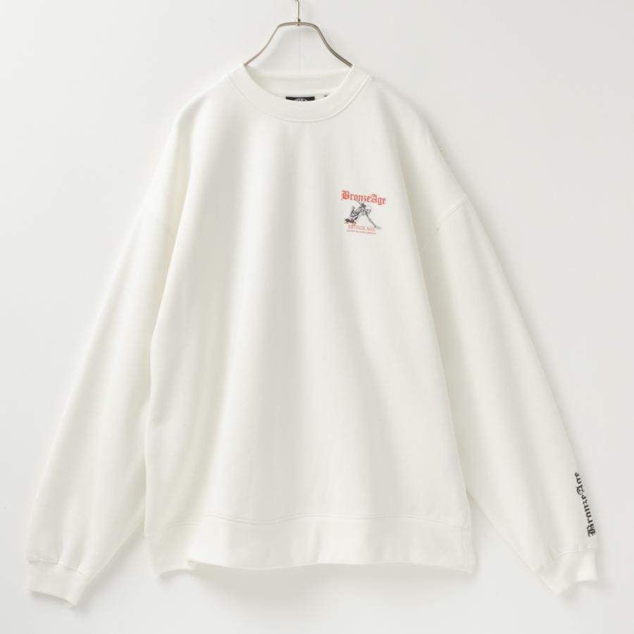 BRONZE AGE（ブロンズエイジ） 裏起毛 トレーナー メンズ ビッグ