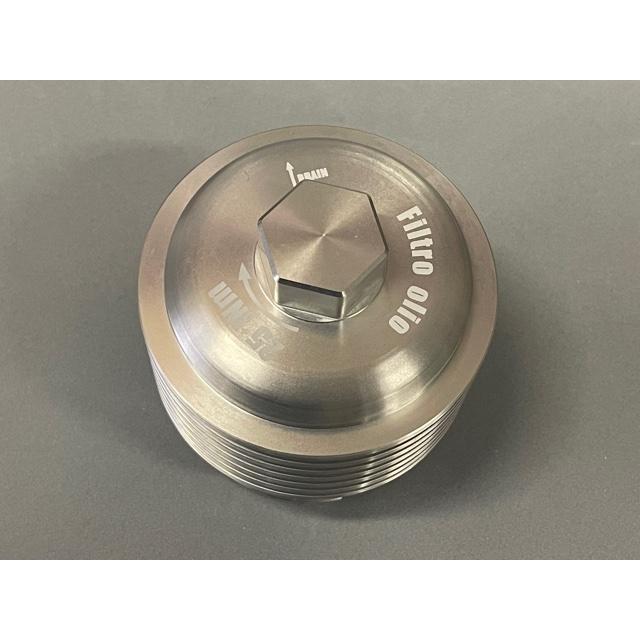 アバルト500/595用オイルフィルターキャップ : maekawaengineering