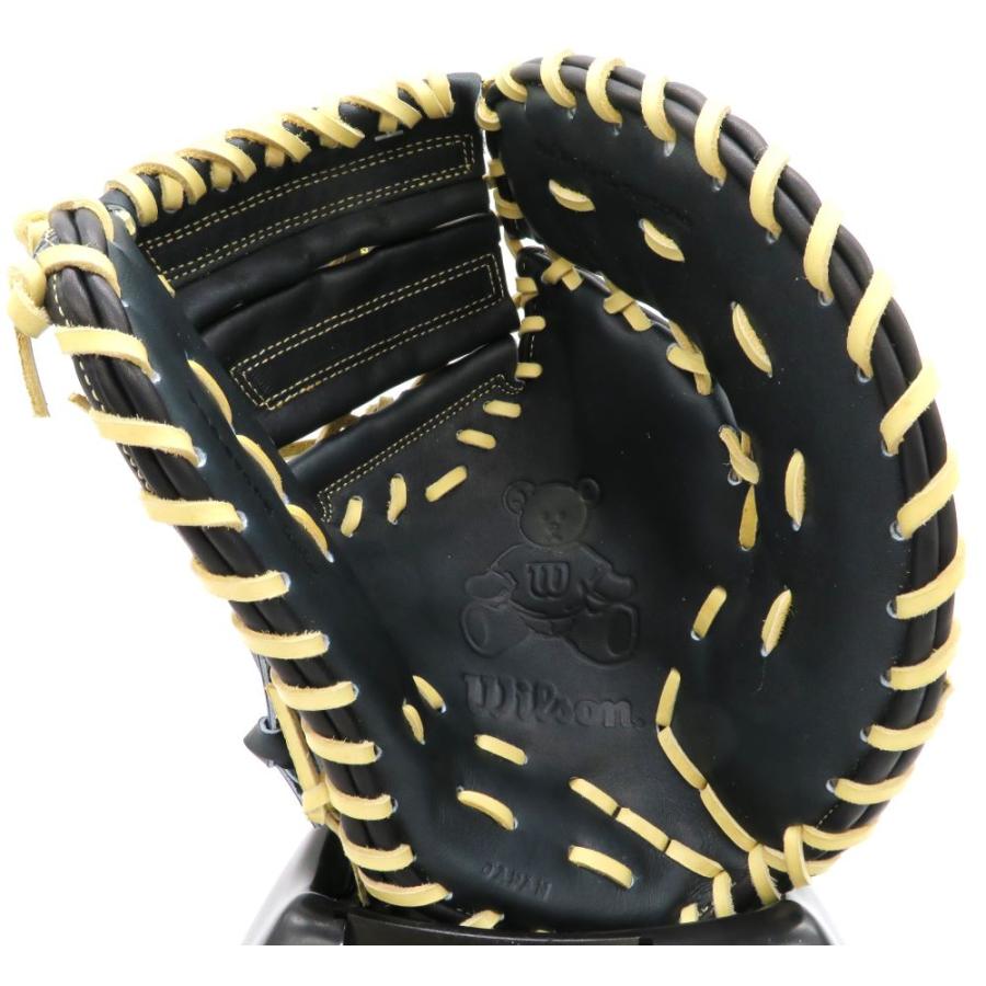 Wilson 硬式ファーストミット 黒 即戦力 Wilson 硬式ファーストミット
