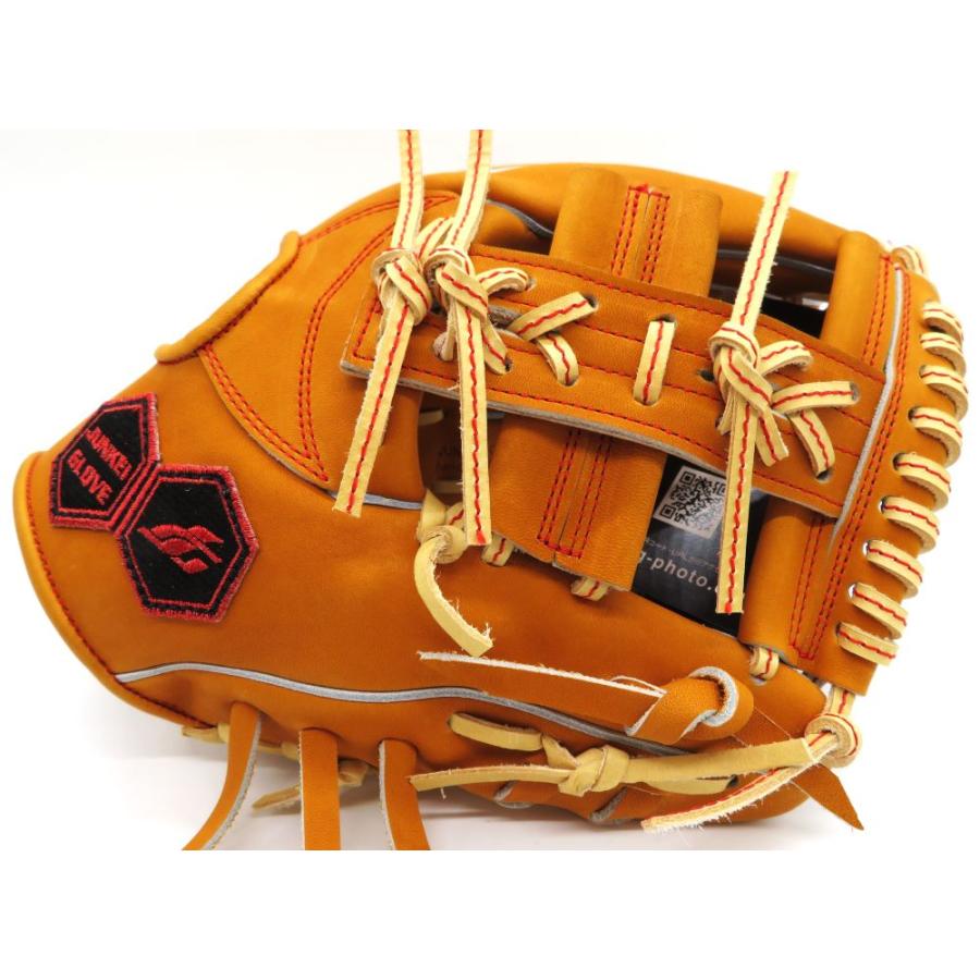 JUNKEI-GLOVE（ジュンケイグラブ） 硬式グラブ 限定 ガーネットラベル