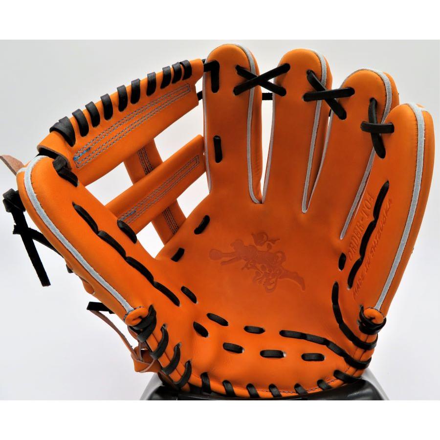 硬式グラブ Mago マーゴ 店舗別注 内野手用 内野手モデル 直刺繍ラベル