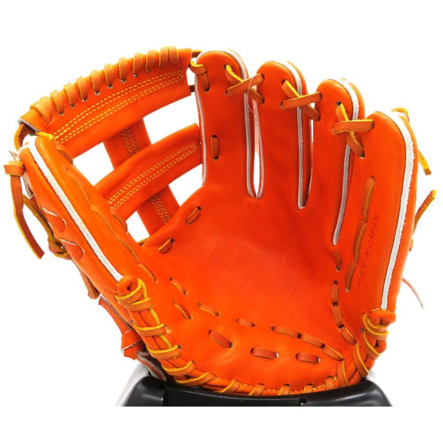 硬式グラブ DEADSTOCK デッドストック 内野手用 クロスウェブ ゴールド