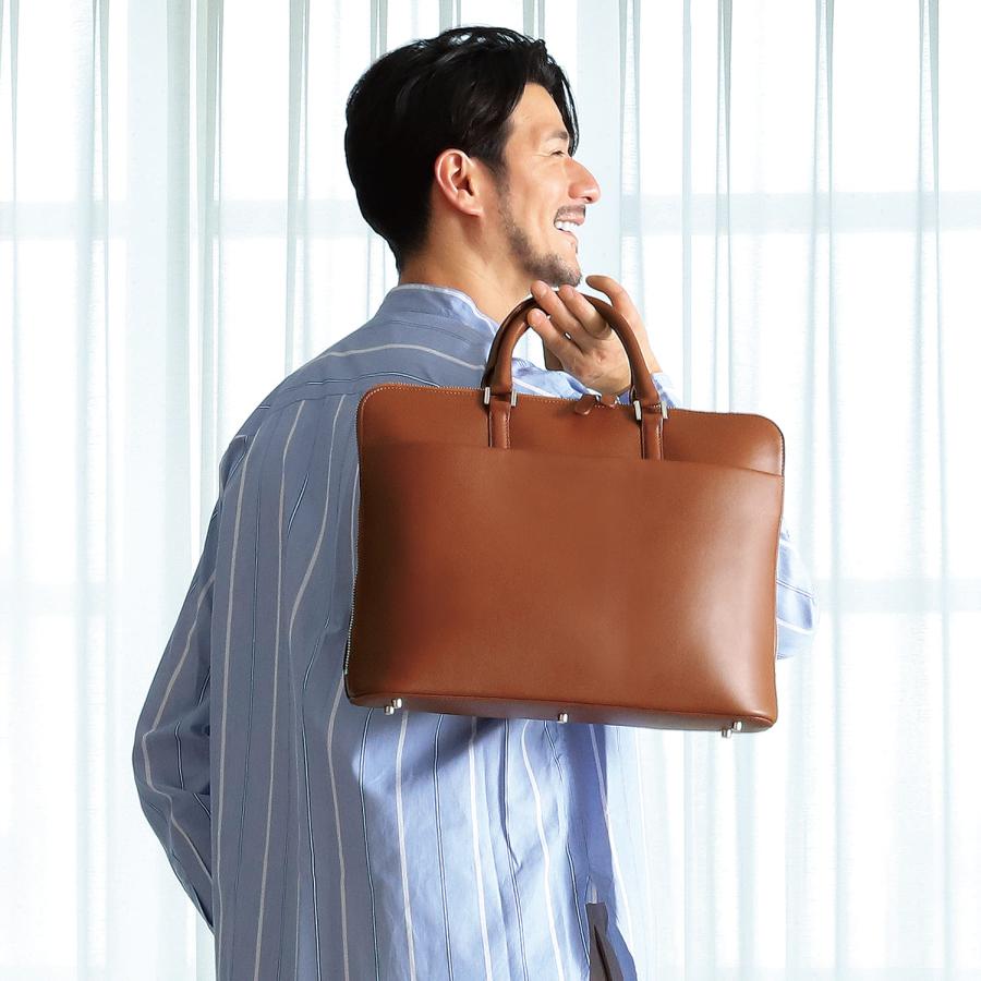 BLUE SINCERE（ブルーシンシア） ビジネスバッグ 薄型 軽量 メンズ 本