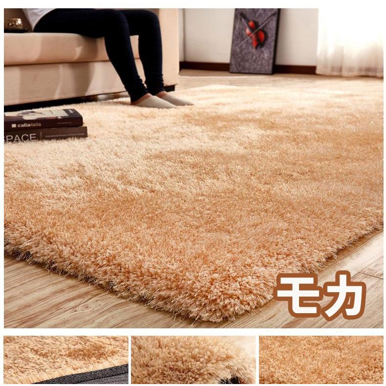 ラグ 140×200 高密度 ラメ入り 極厚 ラグマット 冬用 カーペット 高級