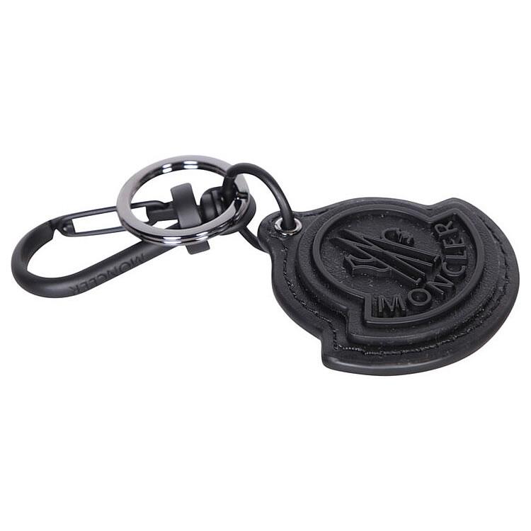 MONCLER（モンクレール） キーホルダー バッグチャーム ロゴ レザー