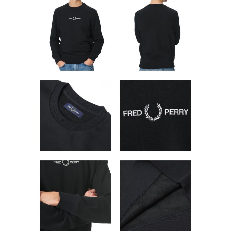 FRED PERRY（フレッドペリー） スウェット トレーナー 長袖 メンズ