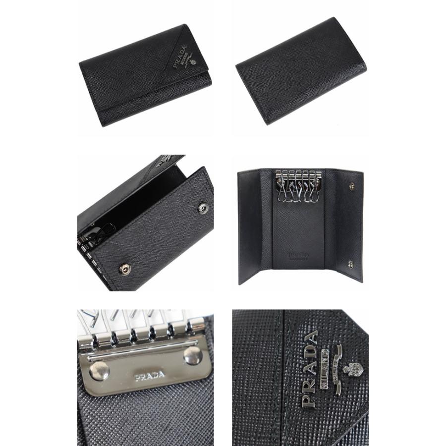 PRADA（プラダ） サフィアーノレザー キーケース レディース メンズ 6