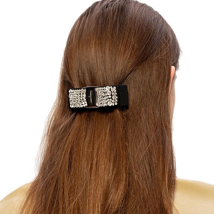 FERRAGAMO（フェラガモ） バレッタ ヘアアクセサリー ヴァラ ボウ ヘア