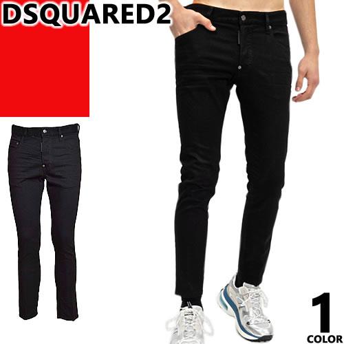 DSQUARED2（ディースクエアード） ジーンズ デニム メンズ ブラック
