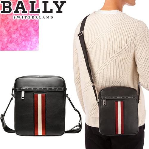 Bally（バリー） ショルダーバッグ ブラック レザー クロスボディ