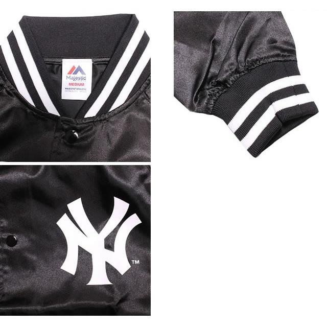 MAJESTIC（マジェスティック） ブルゾン サテン スタジャン スタジアム