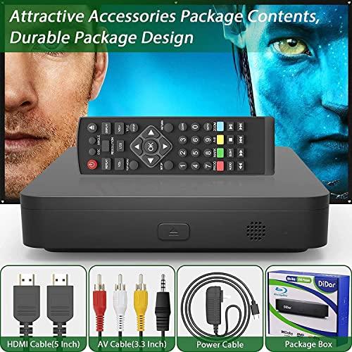 ブルーレイDVDプレーヤー、1080P スーパーミニディスクプレーヤー、DVD