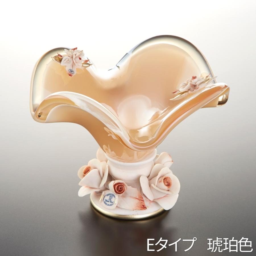 ムラーノ ガラス コンポート / ベネチアングラス ムラノガラス 陶器