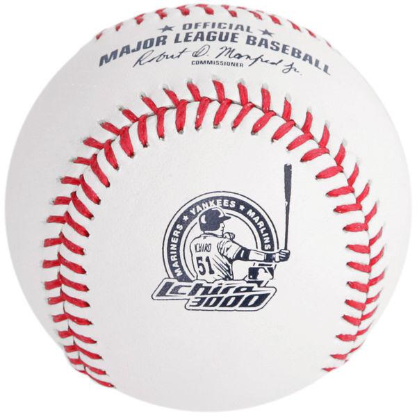 MS】イチロー3000本安打記念MLB公式ボールUV保護ケース入り！ 検）大谷