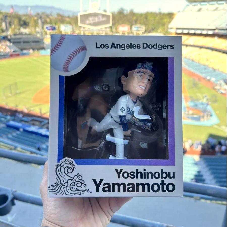 MLB ボブルヘッド 2024年 WSチャンピオン 山本 由伸/LAドジャース