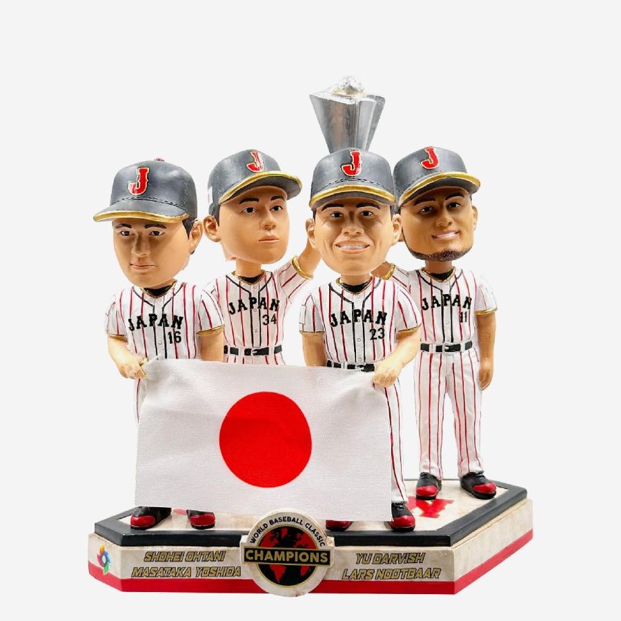 MS】大谷翔平+侍ジャパン 2023年WBC優勝 祝勝 ボブルヘッド人形