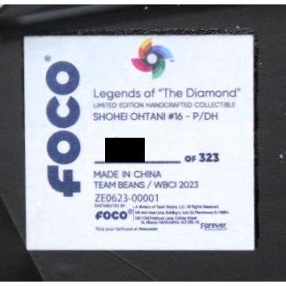 MS】大谷翔平 2023年WBC 優勝記念 ボブルヘッド人形 新品 世界323個