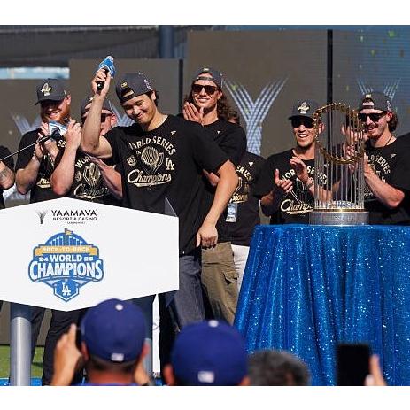 MS】即発送！ドジャース優勝パレード限定版！2025年ワールドシリーズ