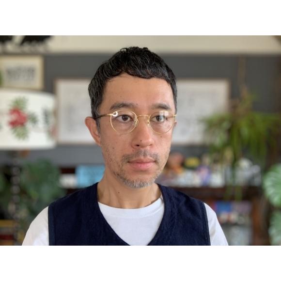 カネコガンキョウ KV-21 BYG PURE TITANIUM 未使用品（S） ] 金子眼鏡