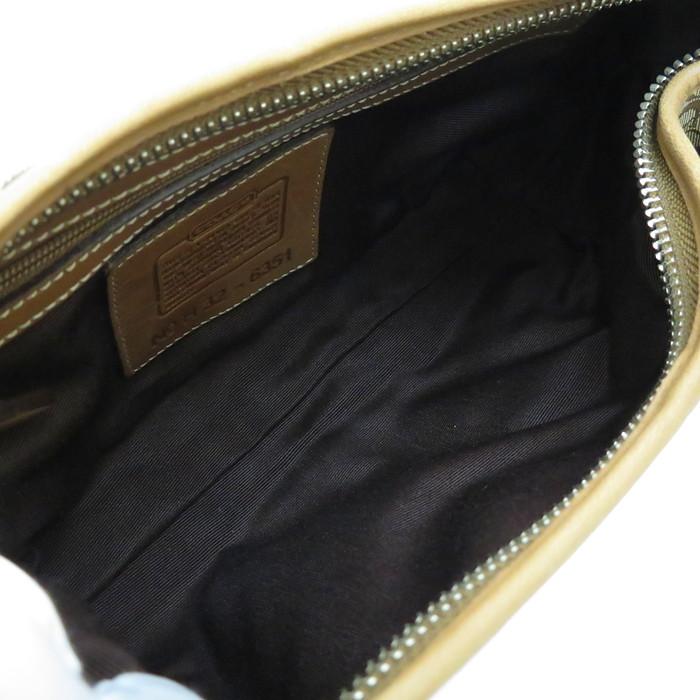 COACH（コーチ） 6351 マイクロシグネチャー ハンド ショルダーバッグ