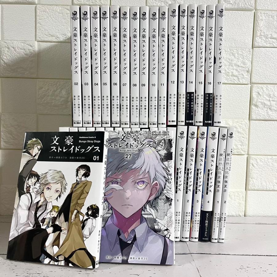 文豪ストレイドッグス 1〜26巻◉beast1〜4巻◉楽描手帖◉31冊セット