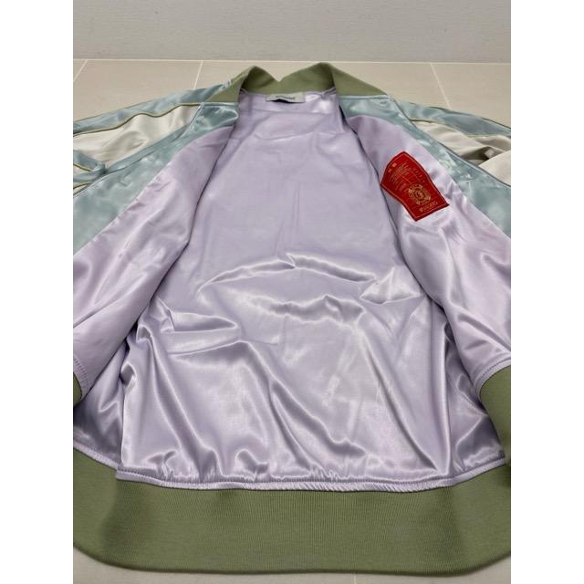 ずっと真夜中でいいのに。 香辛龍 スカジャン（Mint green) サイズL