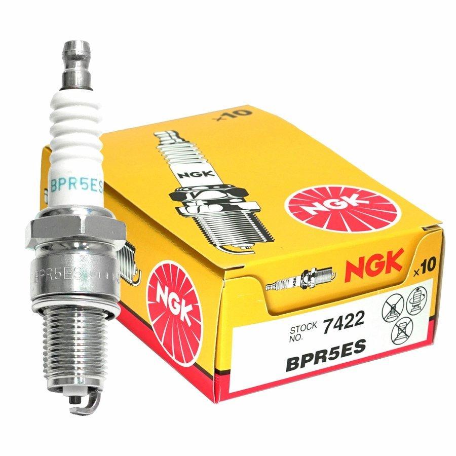 NGK スパークプラグ BPR5ES 分離型 7422 10本セット バイク プラグ
