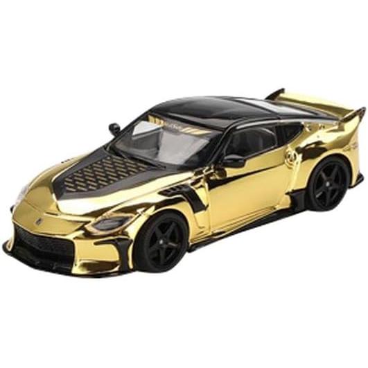 MINI-GT ニッサン Z Veilside FFZ400 ゴールドクロム (右ハンドル