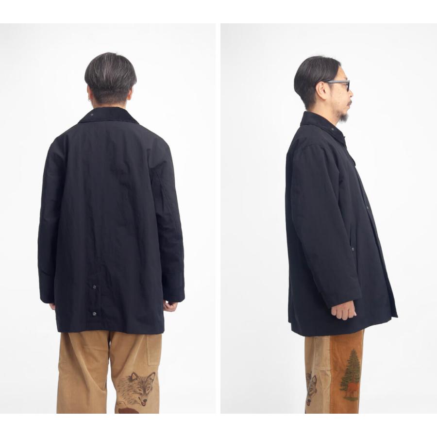 MANUAL ALPHABET（マニュアルアルファベット） バルカラーハーフコート