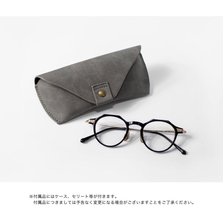 内藤熊八作 ボストンフレーム クラウンパント コンビ N-402 日本製