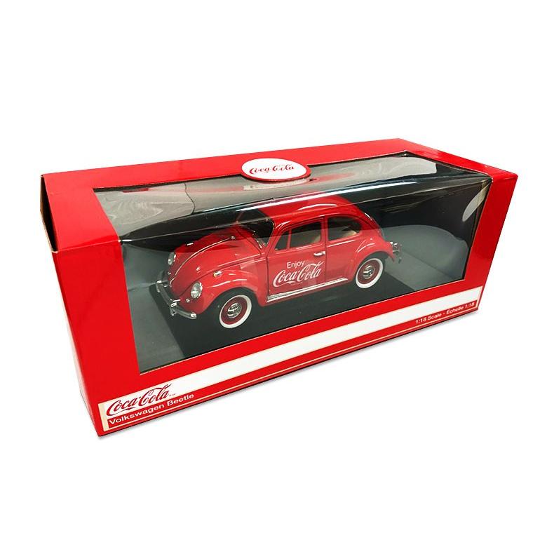 B3 コカコーラ ミニカー 1/18 VW ビートル // COKE アメリカン雑貨