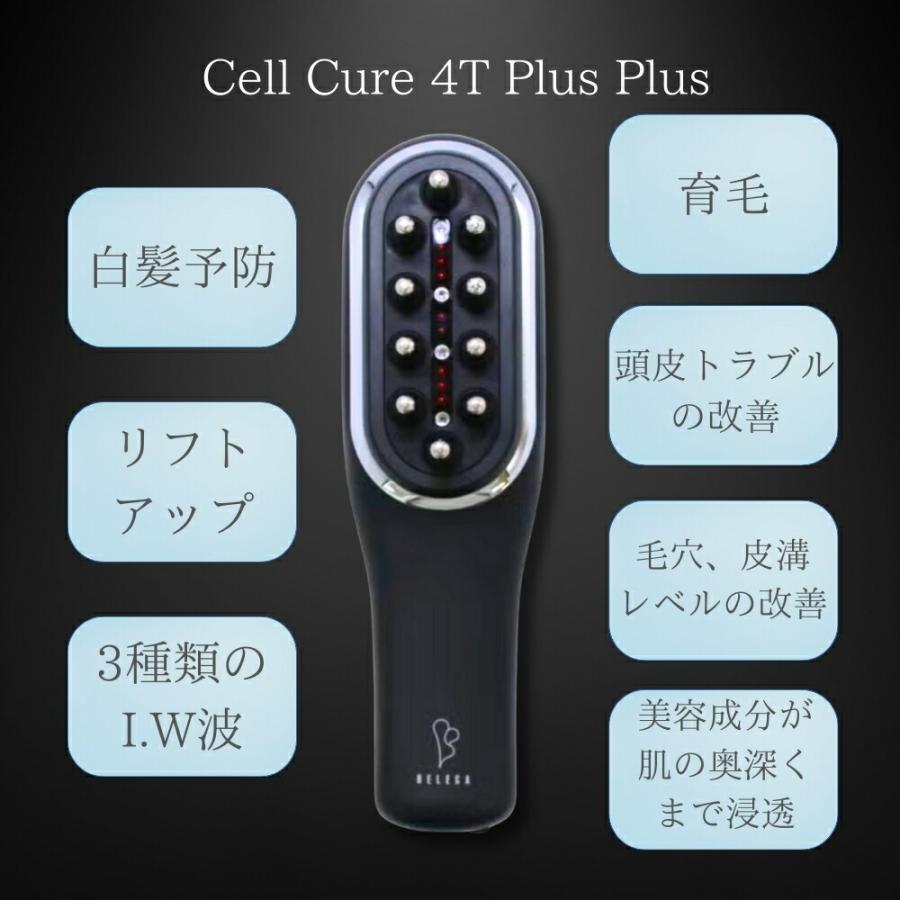 CELL CURE セルキュア4T++ ベレガ 美顔器 黒 25082628 CELL CURE