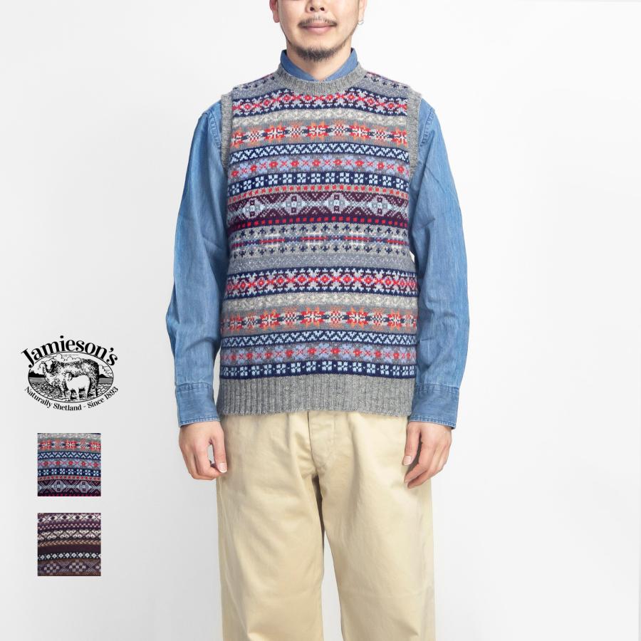 セール価格】 ジャミーソンズ JAMIESON'S フェアアイル クルーネック