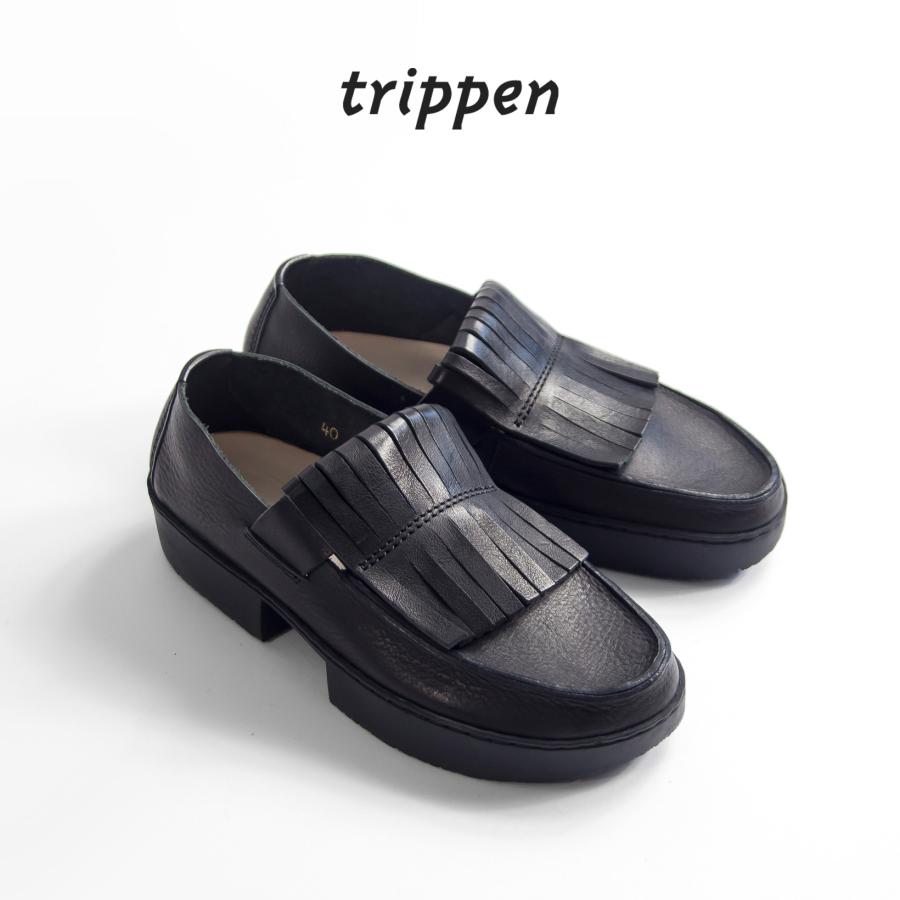 trippen（トリッペン） trippen TIGER フリンジローファー レザー