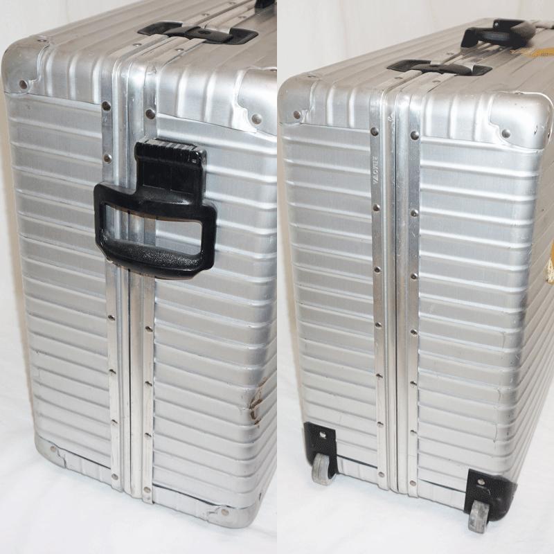 年季充分ボコボコ系】リモワ RIMOWA アルミトランクケース