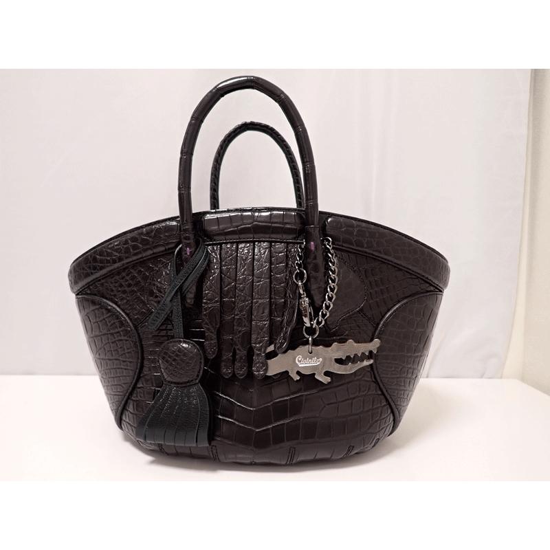 チビナイル civinile 最高級マットクロコダイル ほとんど使用されてい