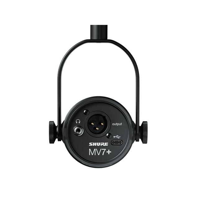 SHURE（シュア） SHURE MV7+-K-J ポッドキャストマイクロホン(ブラック