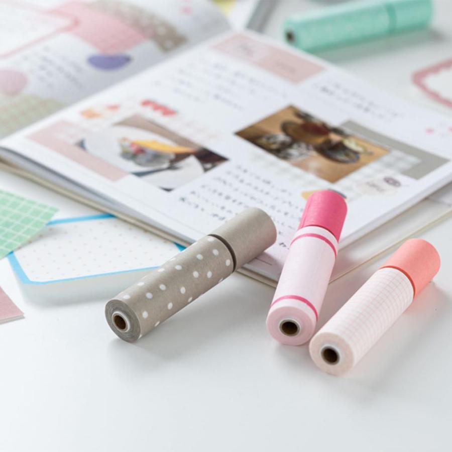 MARK'Sマークス マスキングテープ 廃盤マステ ドットリボン チェック