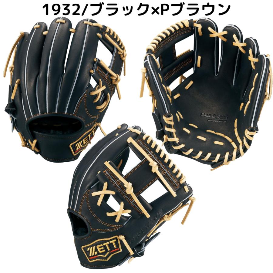 ゼット（ZETT） プロステイタス PROSTATUS 軟式用グラブ 内野手用