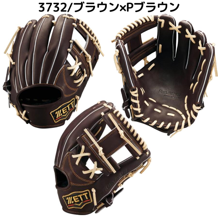 ゼット（ZETT） プロステイタス PROSTATUS 軟式用グラブ 内野手用