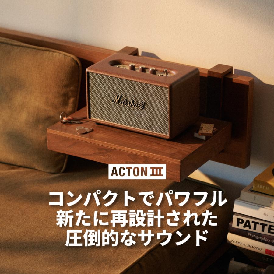 Marshall（マーシャル） ワイヤレススピーカー ACTON3BLUETOOTH-BROWN